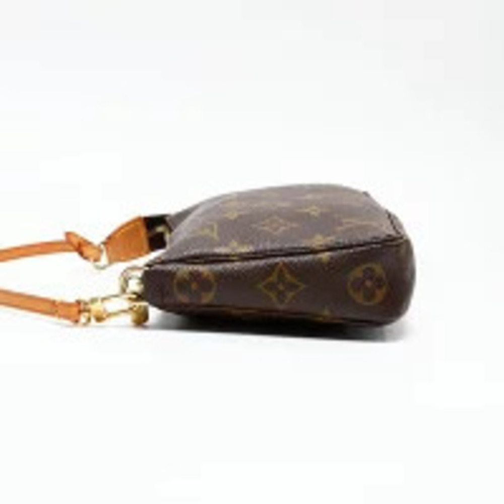 Louis Vuitton Monogram Pochette Accessoires Handbag Brown - Picture 4 of 12